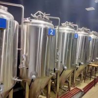 浙江日产5吨啤酒设备大型啤酒设备生产定制厂家